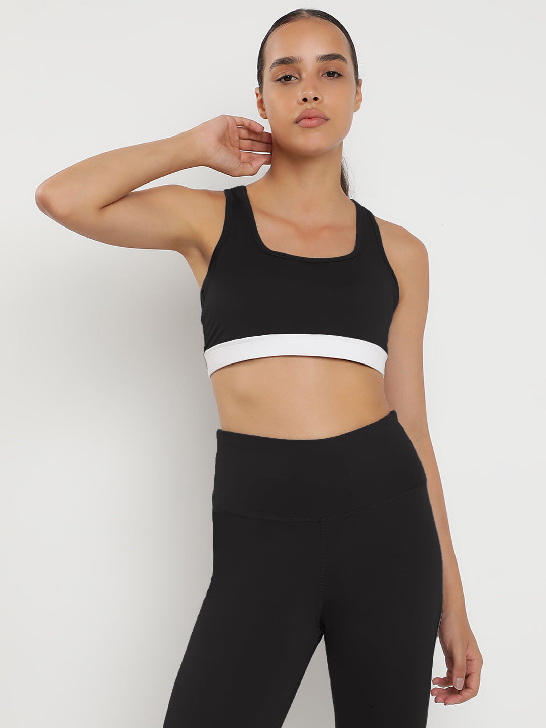 Momentum Bra & Leggings Co-Ord Set 27"- Black