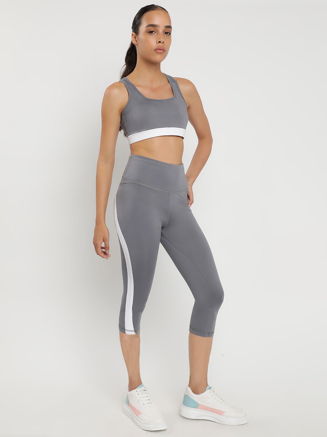 Momentum Bra & Leggings Co-Ord Set 18"- Lime Stone