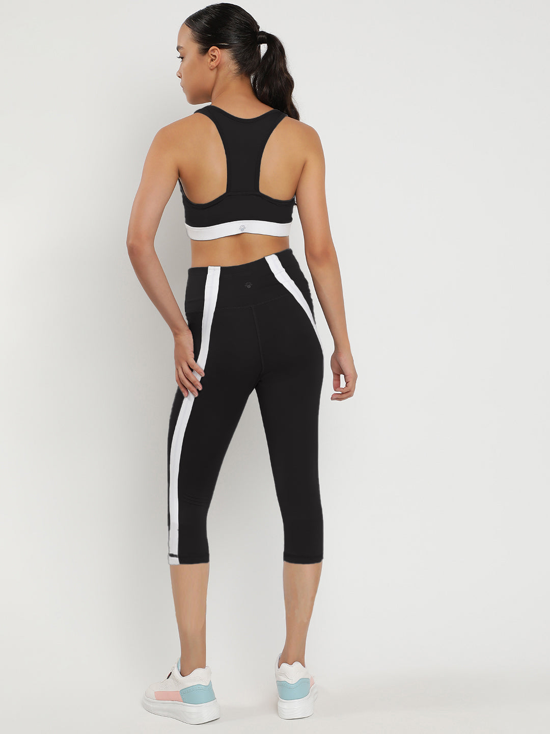 Momentum Bra & Leggings Co-Ord Set 18"- Black