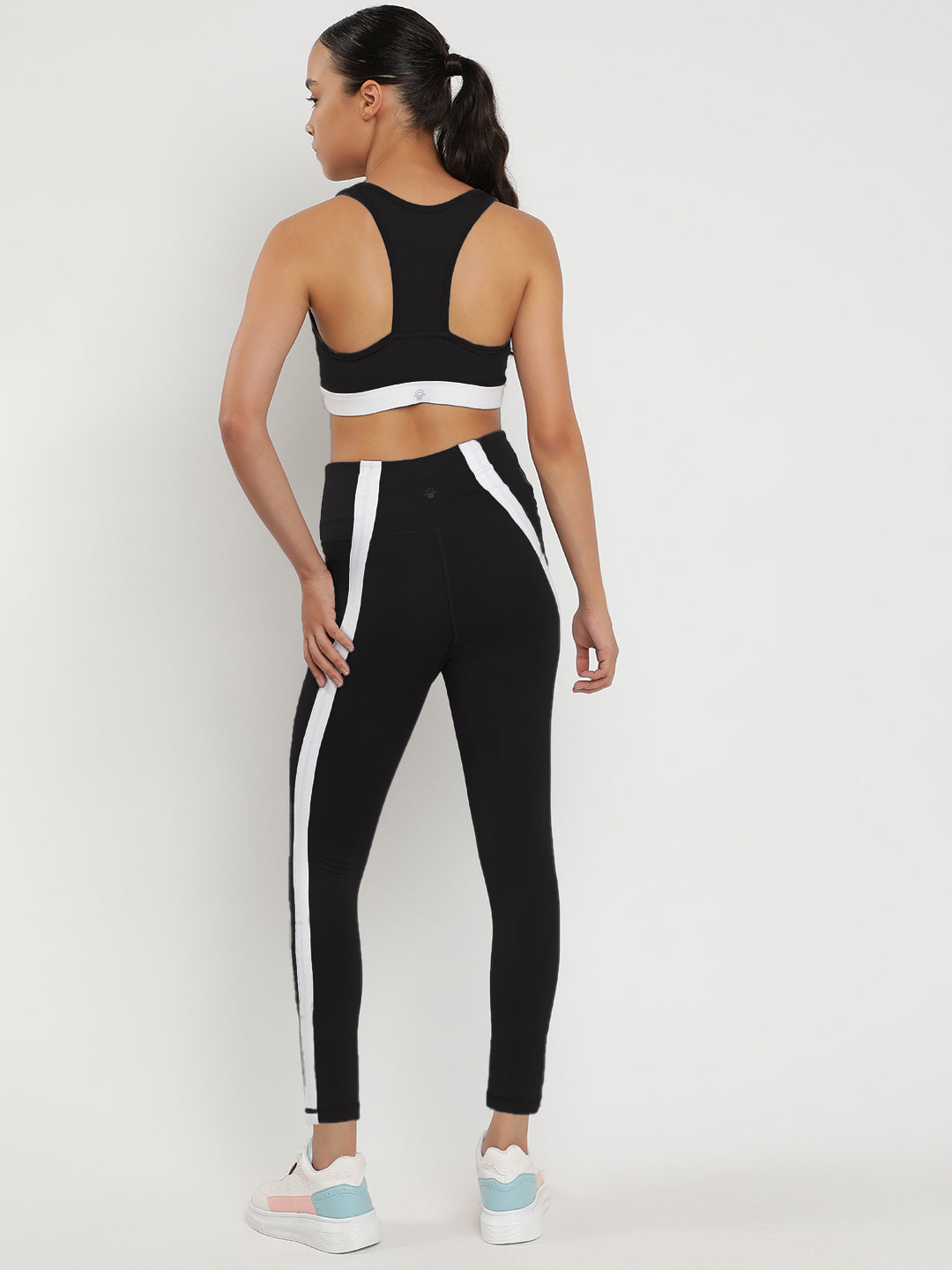 Momentum Bra & Leggings Co-Ord Set 25"- Black