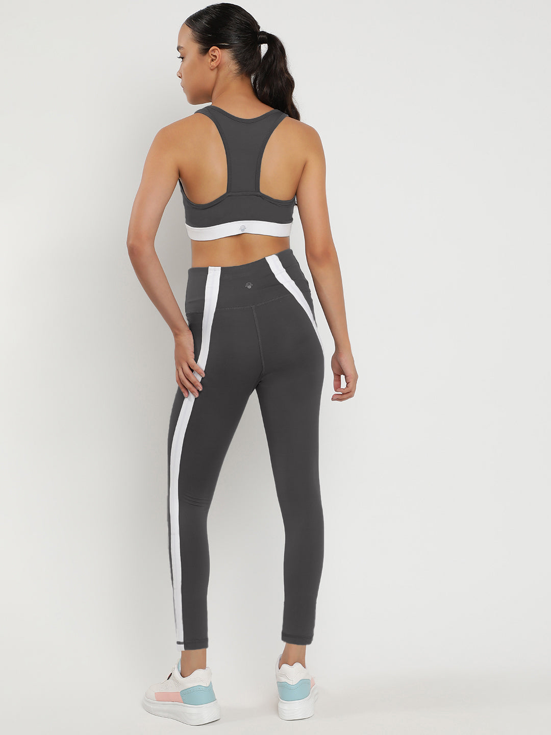 Momentum Bra & Leggings Co-Ord Set 25"- Graphite