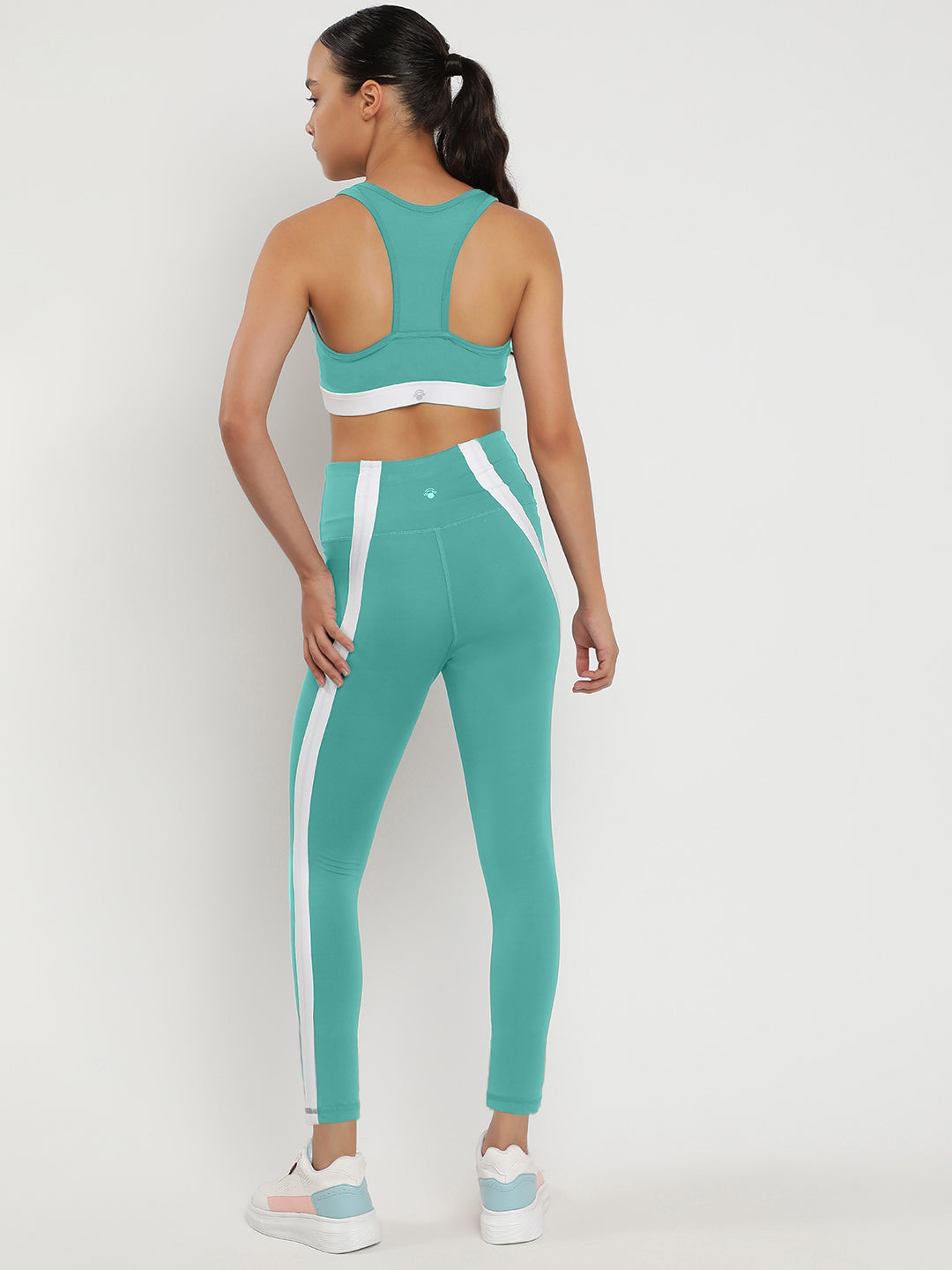 Momentum Bra & Leggings Co-Ord Set 25"- Mint