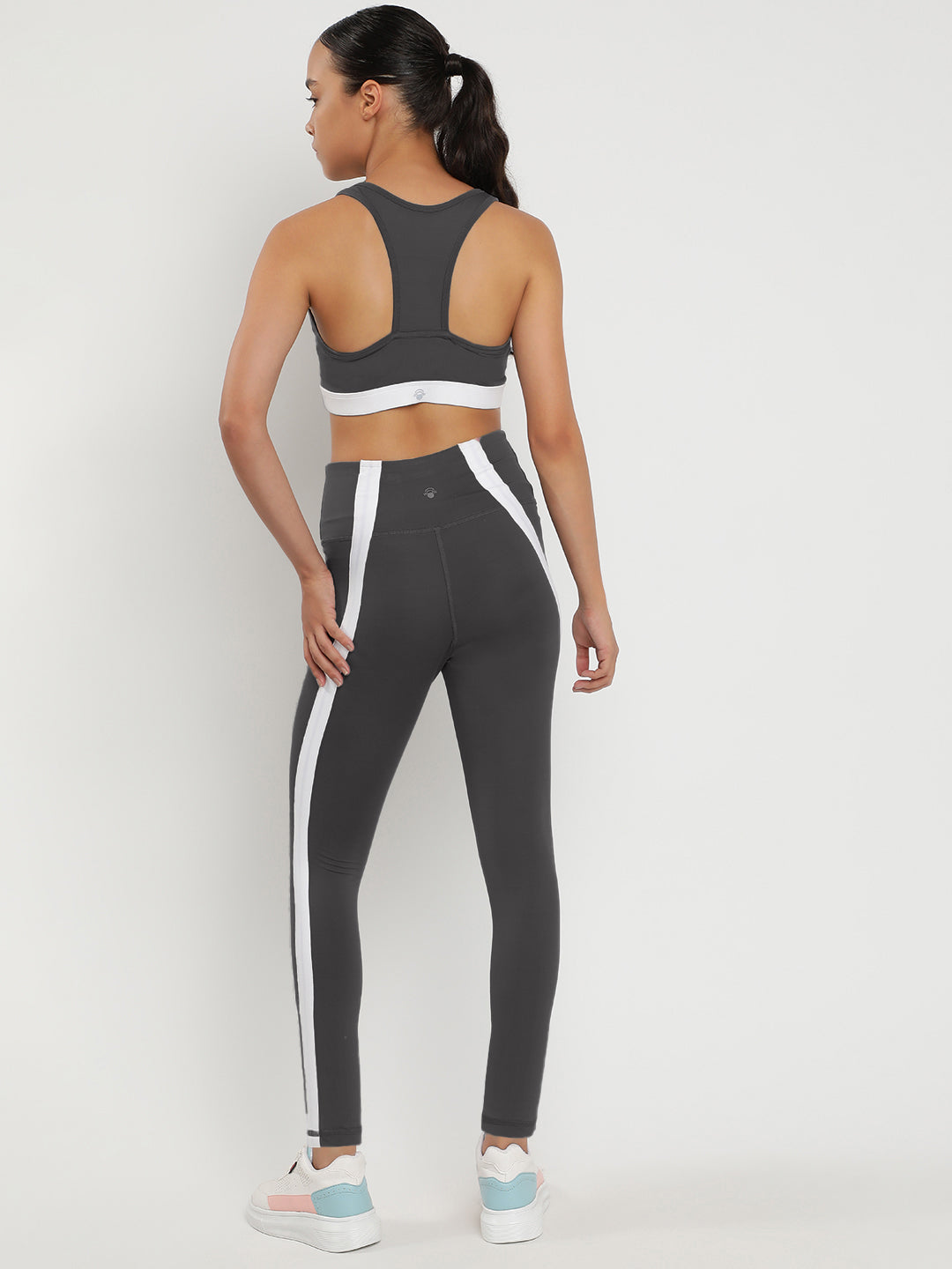 Momentum Bra & Leggings Co-Ord Set 27"- Graphite