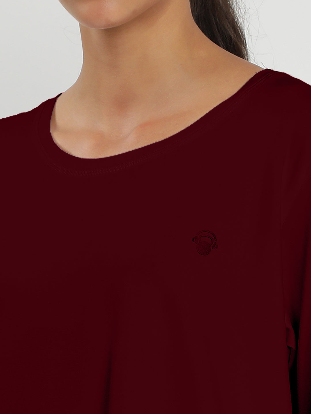 Pulse Tee - Maroon