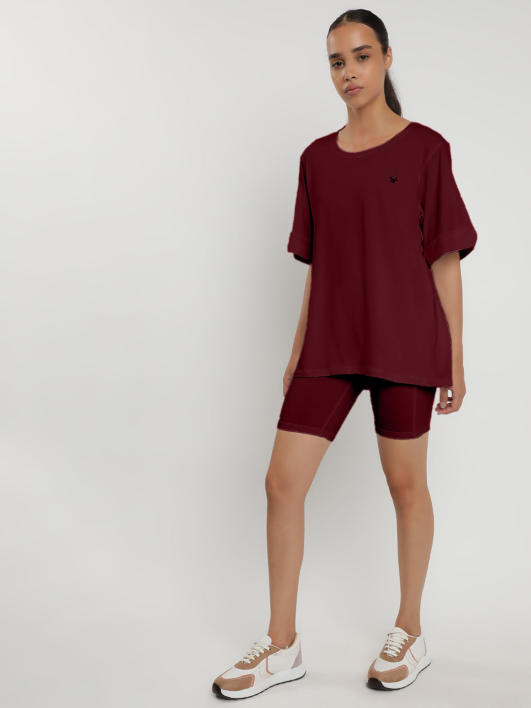 Pulse Tee - Maroon