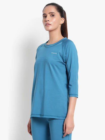 Ultra Lite Active 3/4 Top - Blue