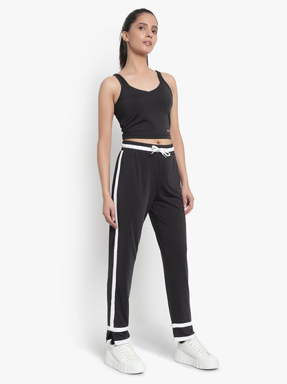 Axis Tank Top & Track Pant - Black