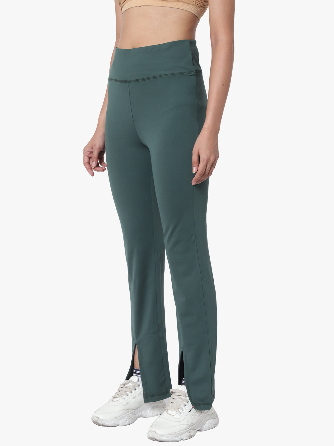 Ultra lite active slit pant - Green