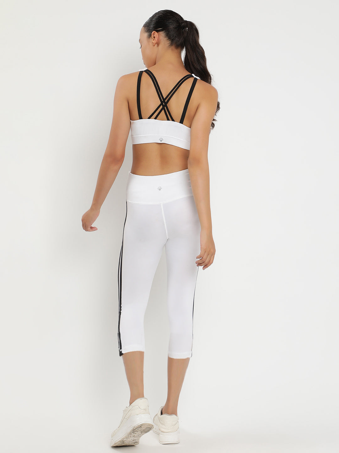 Synergy Bra & Tights Co-Ord Set 21"- White