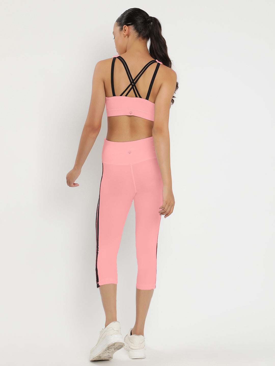 Synergy Bra & Tights Co-Ord Set 21"- Peach