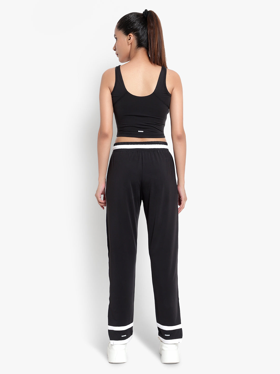 Axis Tank Top & Track Pant - Black