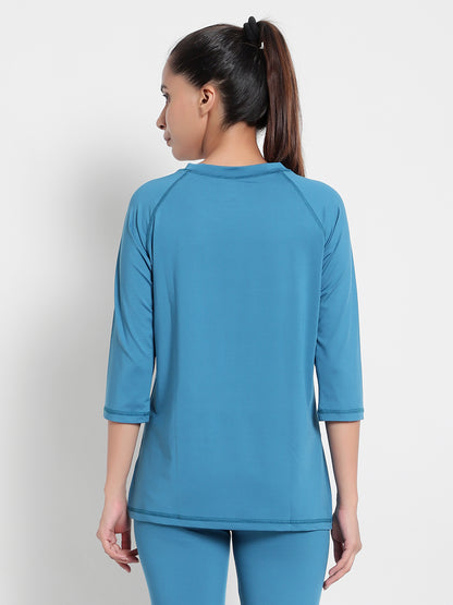 Ultra Lite Active 3/4 Top - Blue