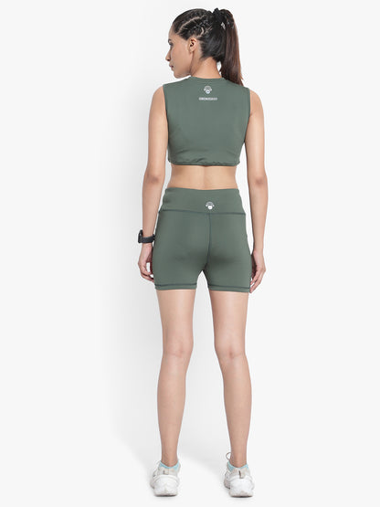 Aero Shorts & Crop Top Set