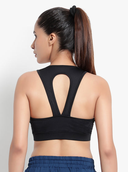 Revival Sports  Bra - Black