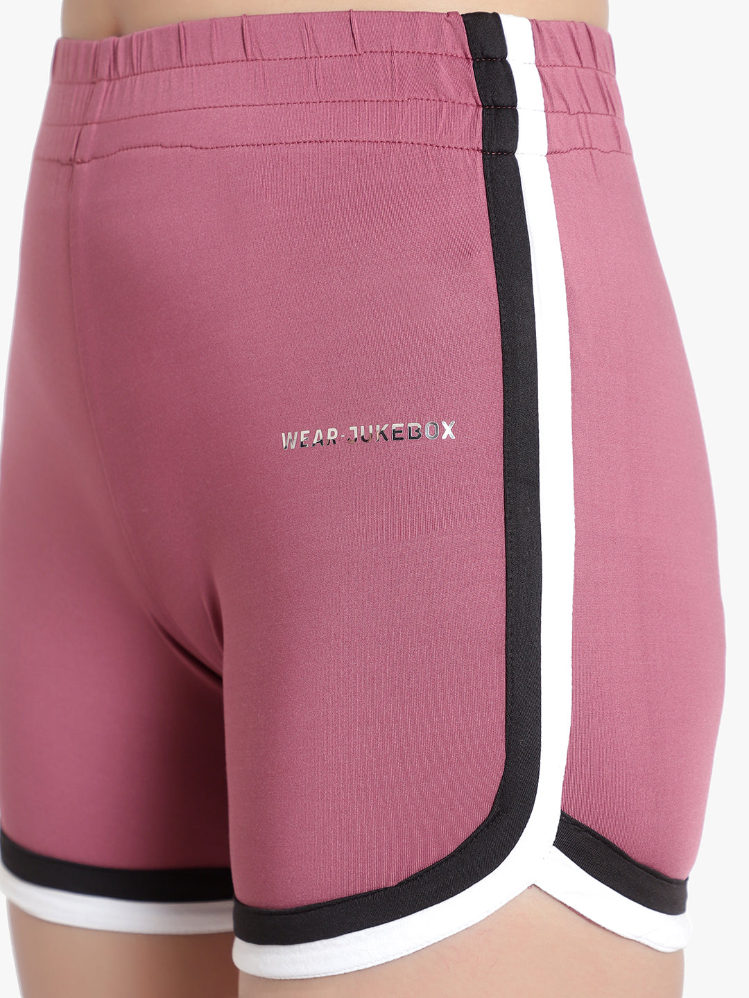 Curve Love Retro Shorts - Pink