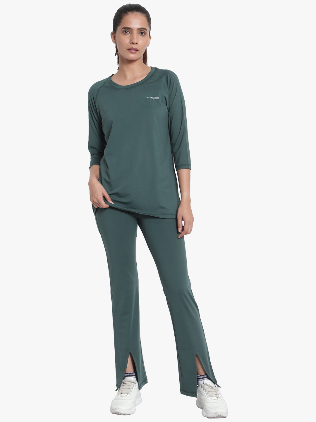 Ultra lite active slit pant - Green