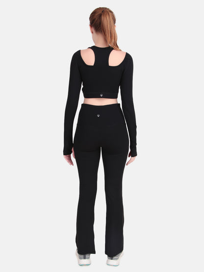 Power Move Top & Pant Co-Ord Set- Bluestone