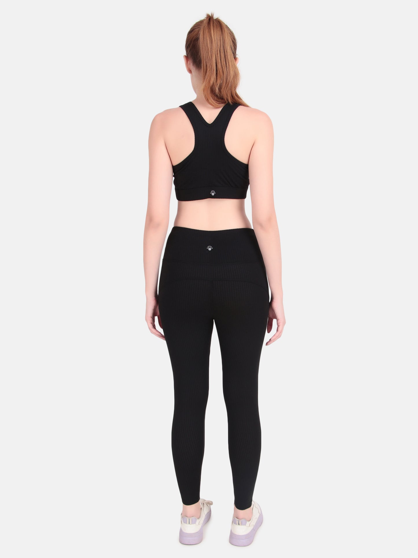 Edge Move Bra & Tight Co-Ord Set - Burlwood