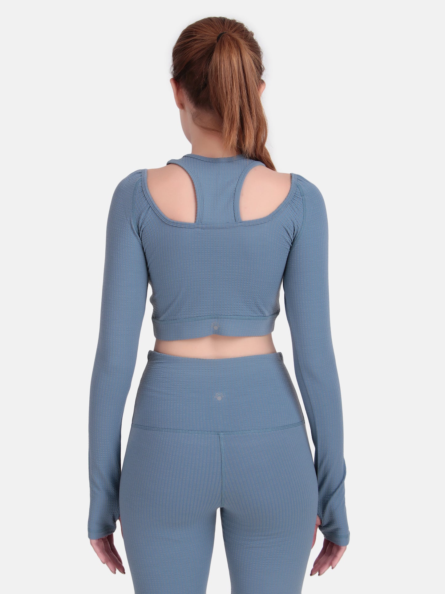 Power Move Cutout Tank Top - Black