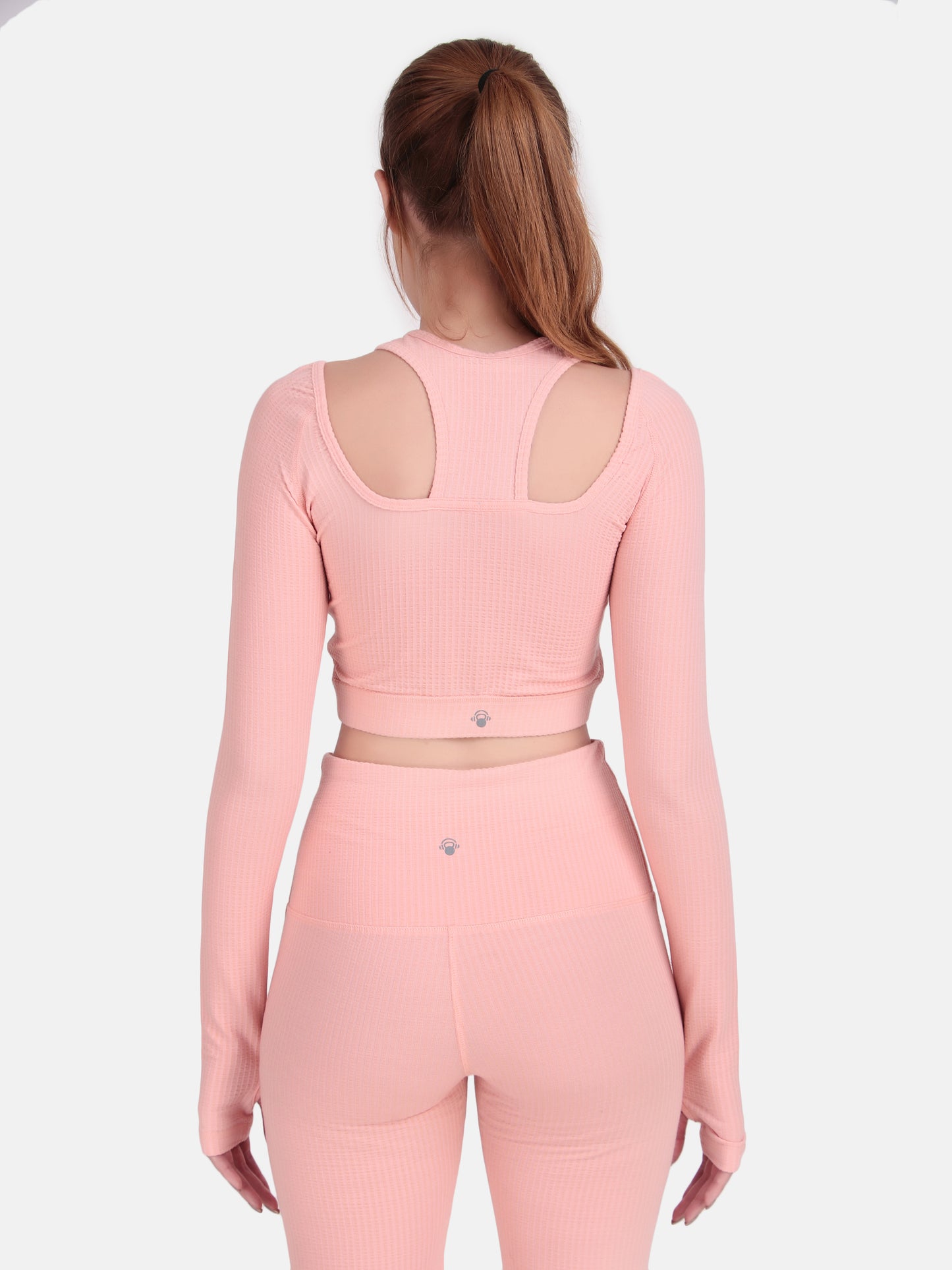 Power Move Cutout Tank Top - Black