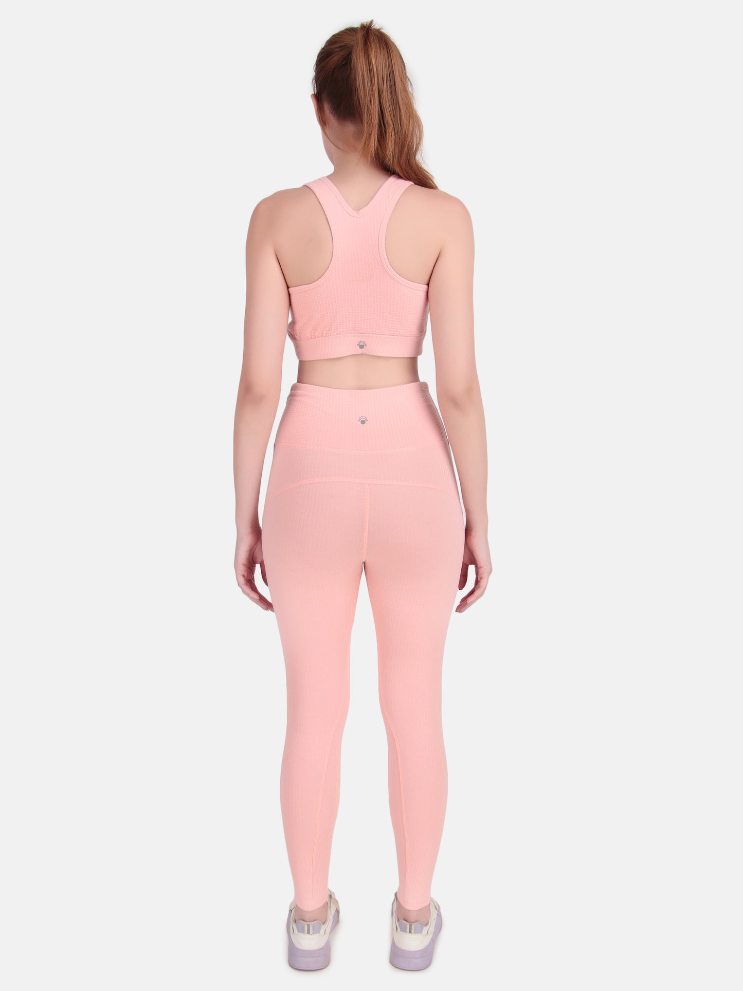 Edge Move Bra & Tight Co-Ord Set - Burlwood