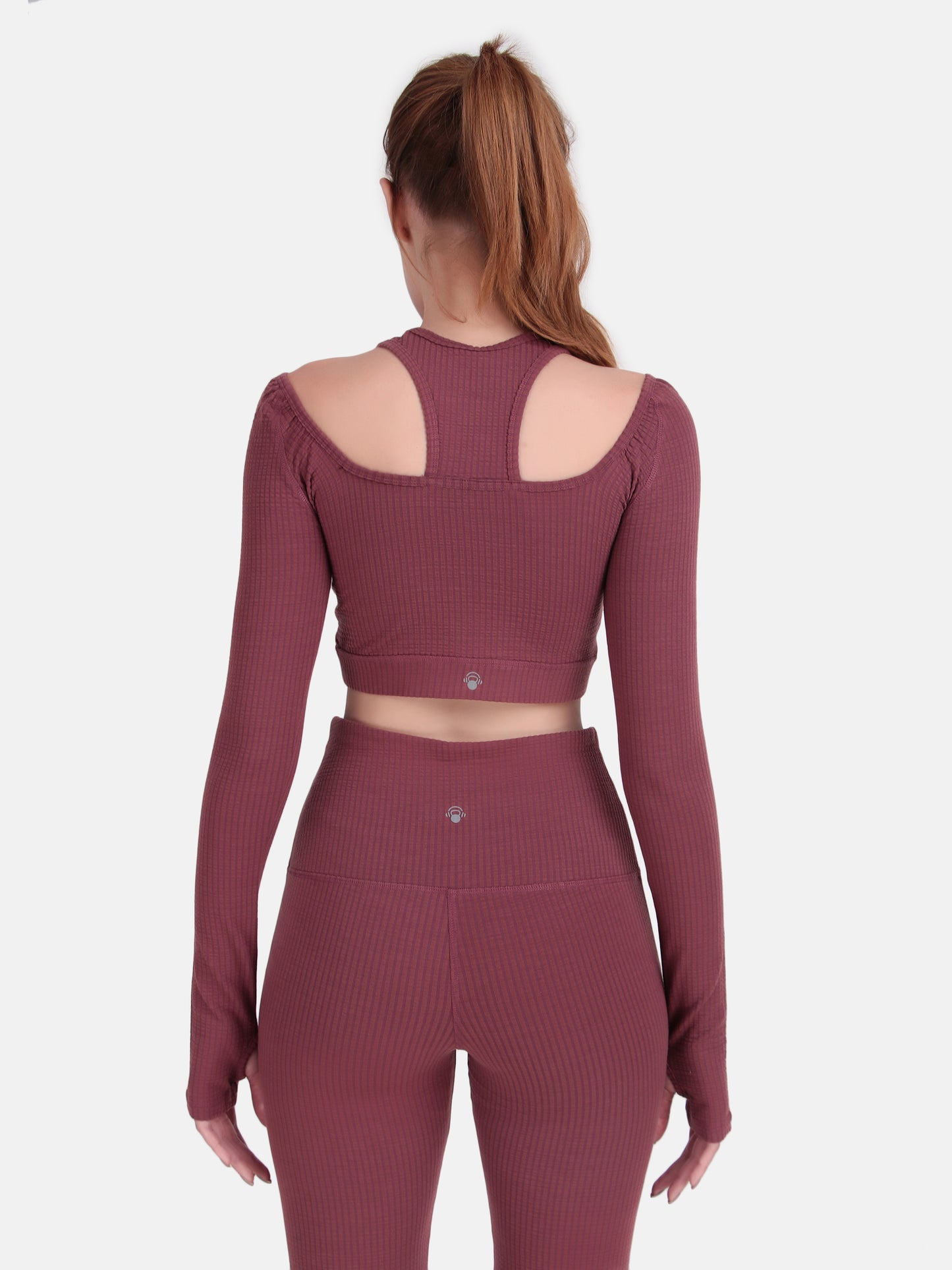 Power Move Cutout Tank Top - Black