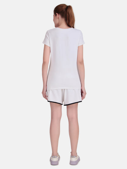 Drift Co-Ord Set- White