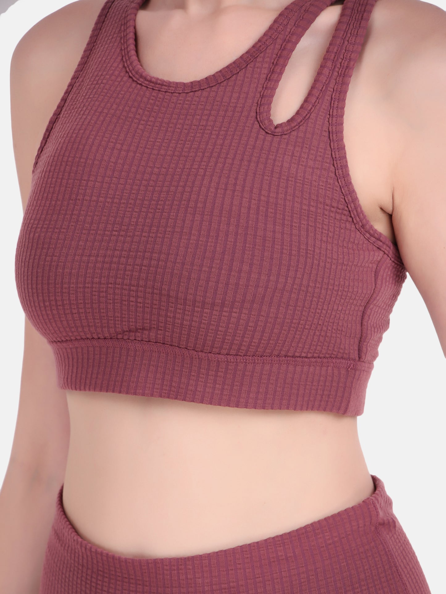 Edge Move Co-Ord Set - Burlwood