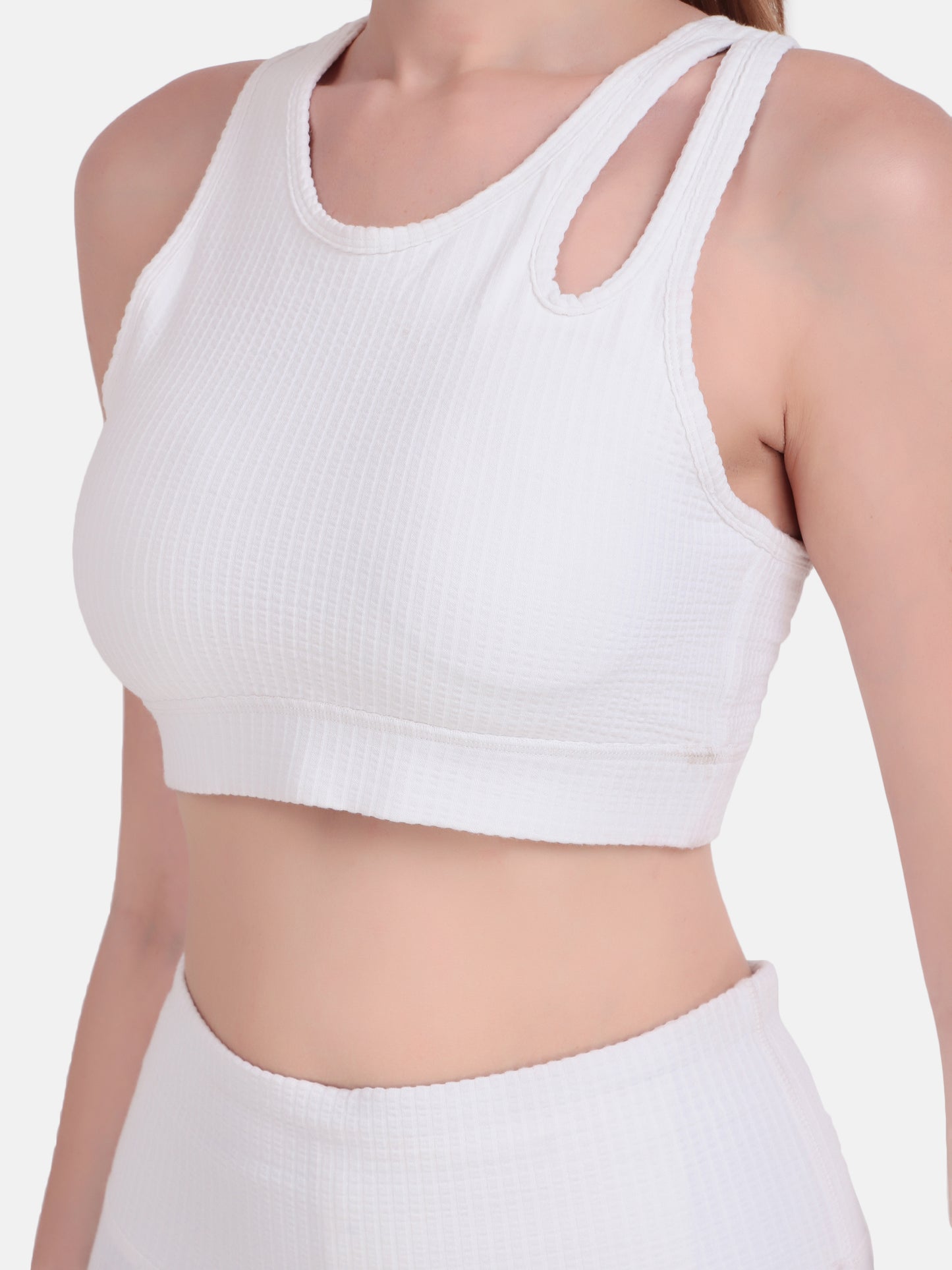 Edge Move Co-Ord Set - White