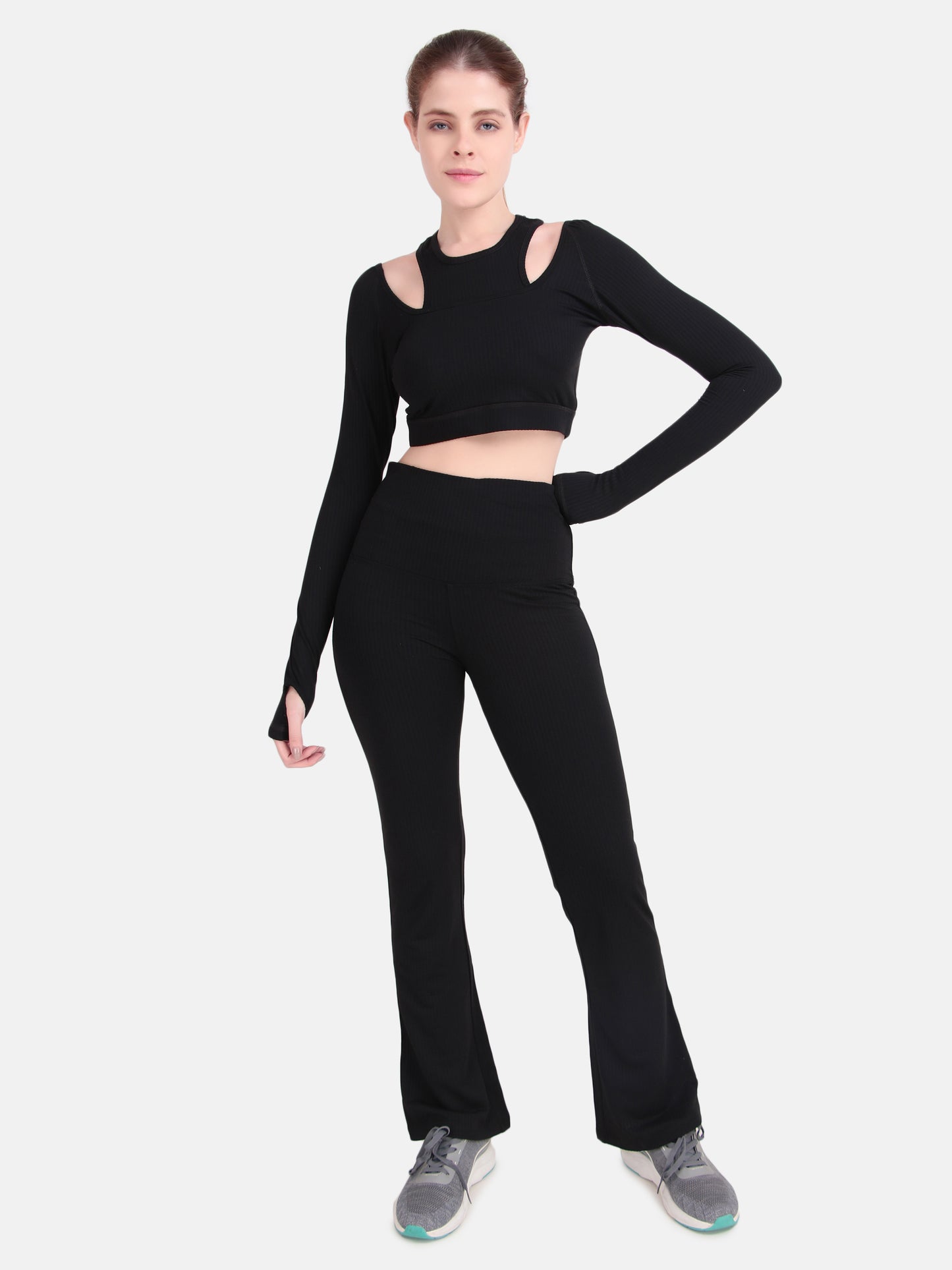 Power Move Co-Ord Set- Black