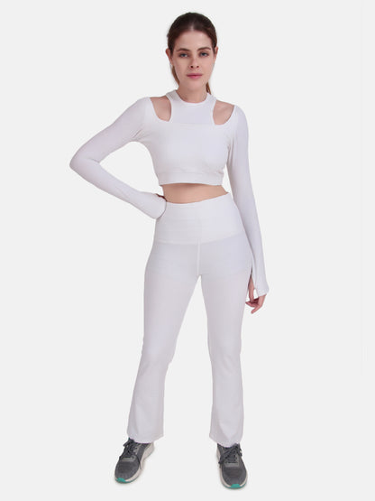 Power Move Co-Ord Set- White