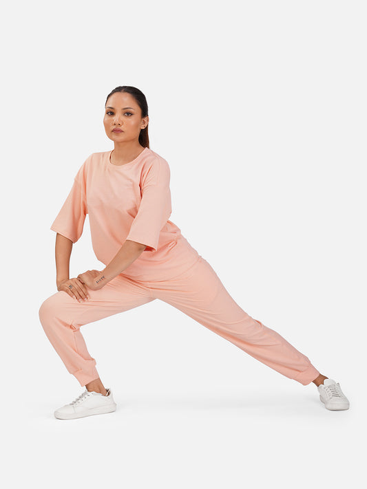 Cloud Comfort Mauve T-Shirt and Joggers Set