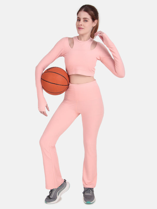 Power Move Cutout Top and Pant Set