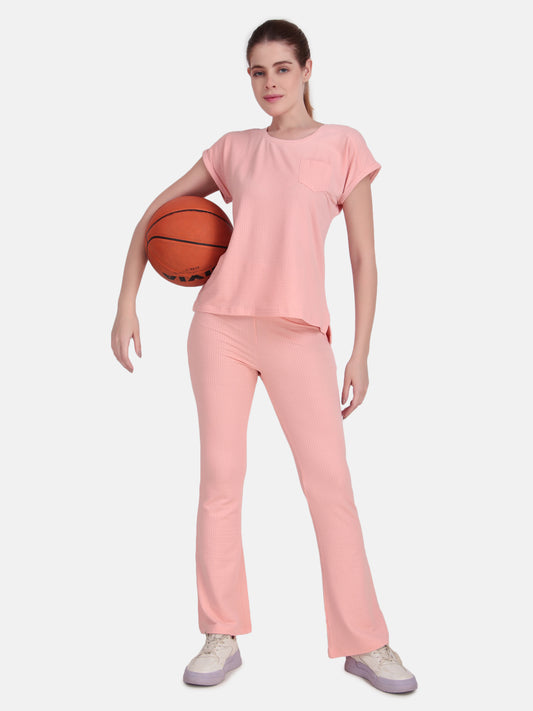 Whisper Where Comfort Meets Calm Co-Ord Set - Blossom