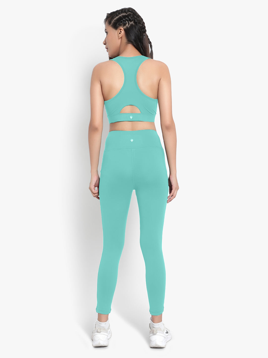 Easy Breezy Sports Bra & Tight Set - Mint