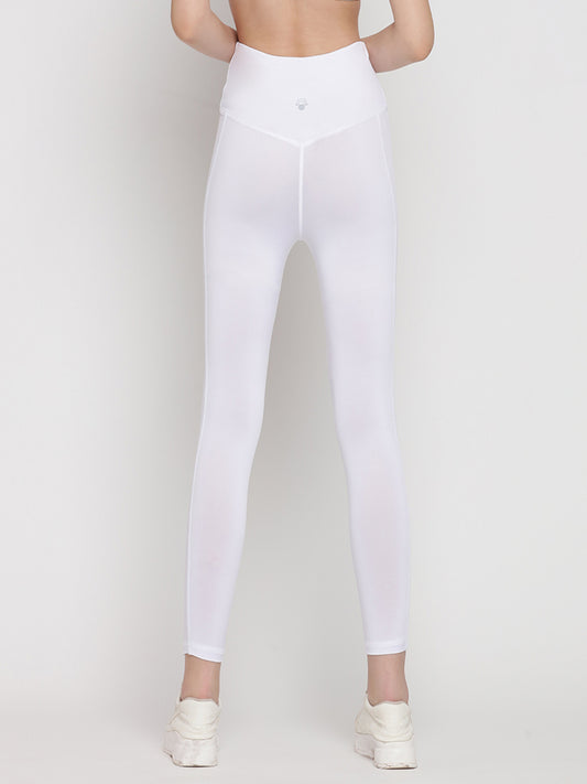 Long Line Tights Super High Rise 25 - White