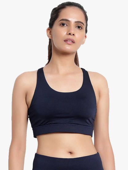 Mirage Shorts & Sports Bra Set - Classic Blue