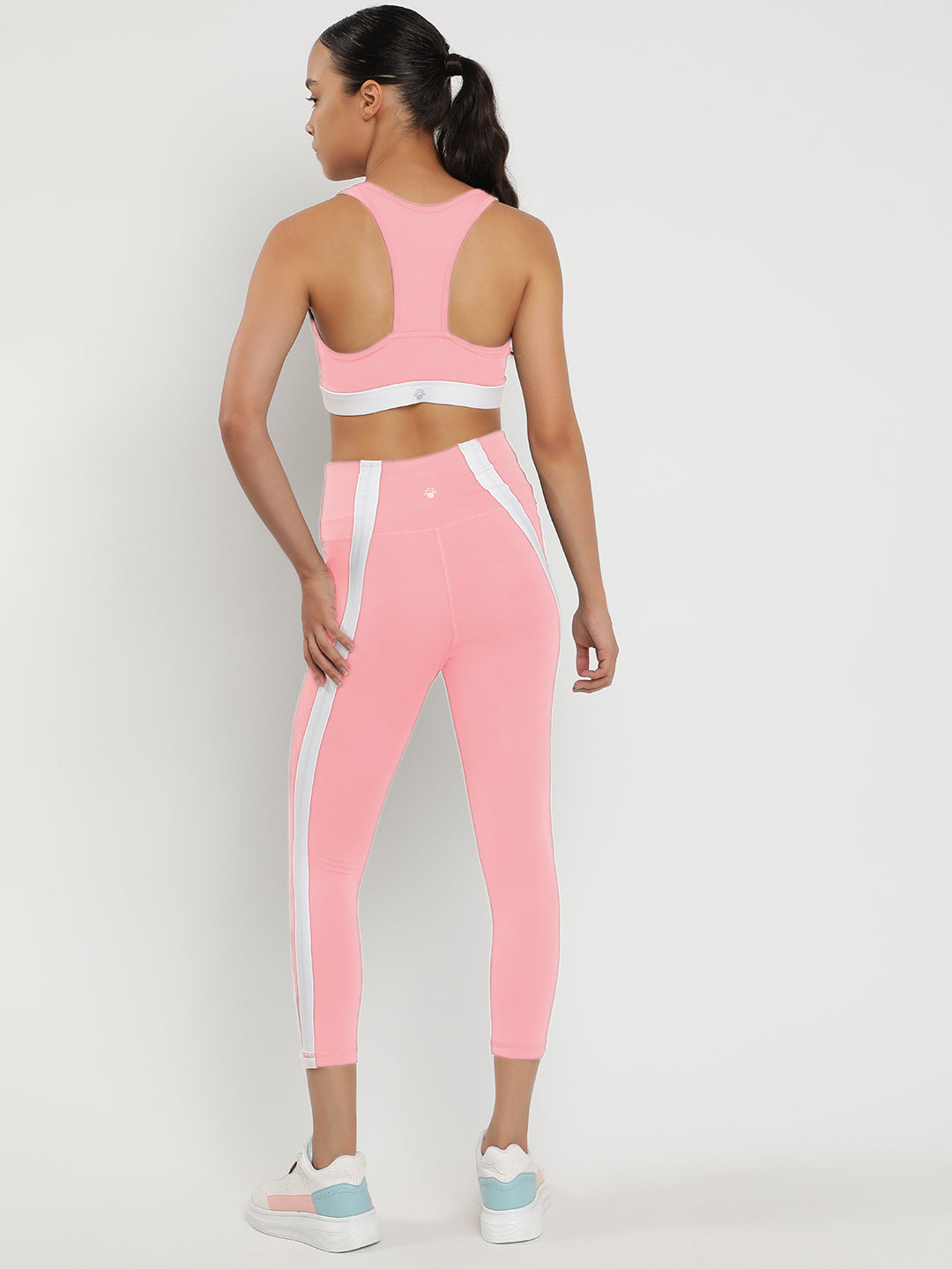 Momentum Bra & Leggings Co-Ord Set 23"- Peach