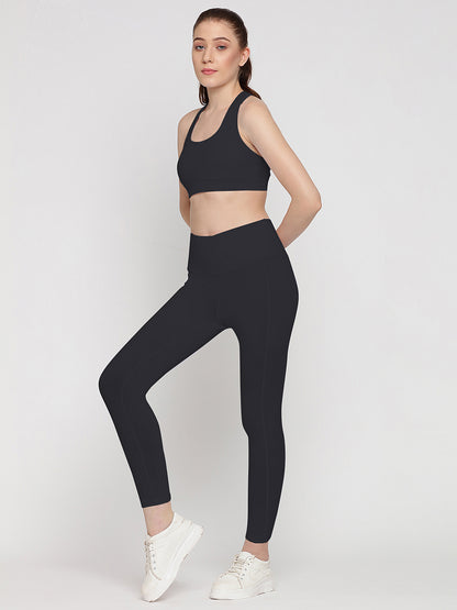 Long Line Tights Super High Rise 25 & Sports Bra Set