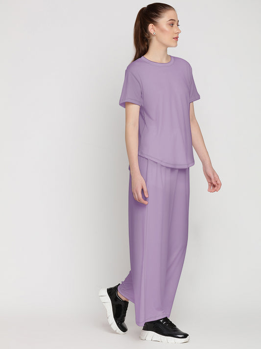 Harmony Pants & Tee Set - Purple