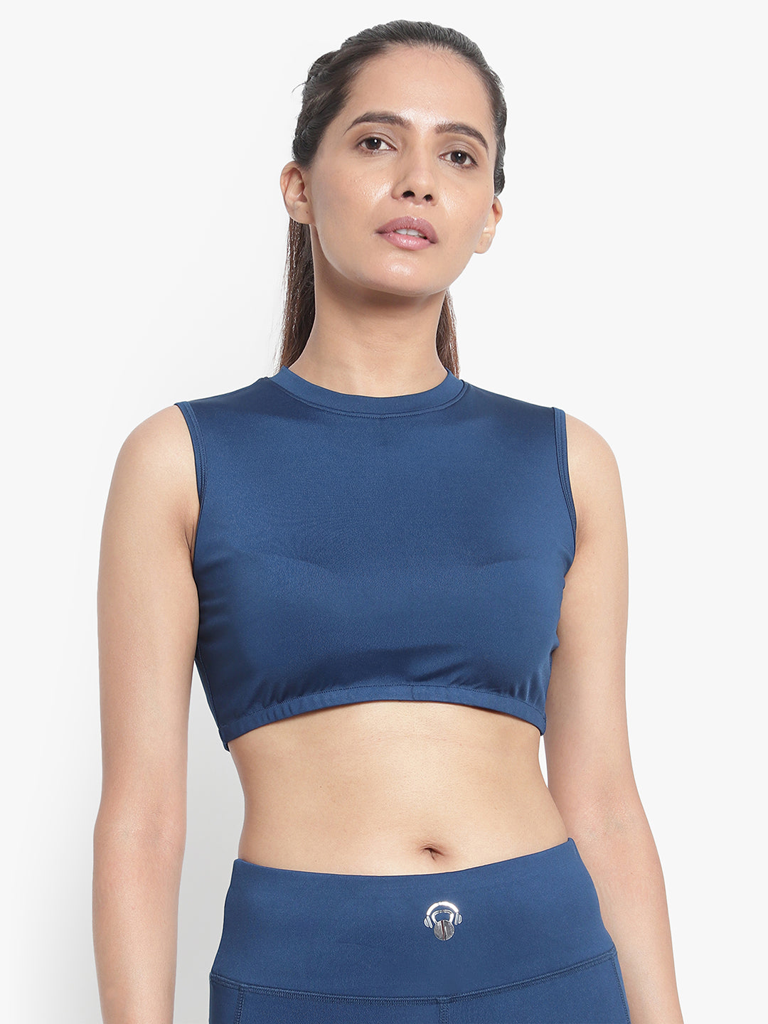 Aero Crop Top - Blue