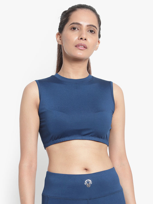 Aero Crop Top - Blue