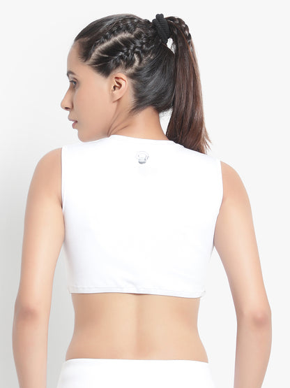 Aero Crop Top - White