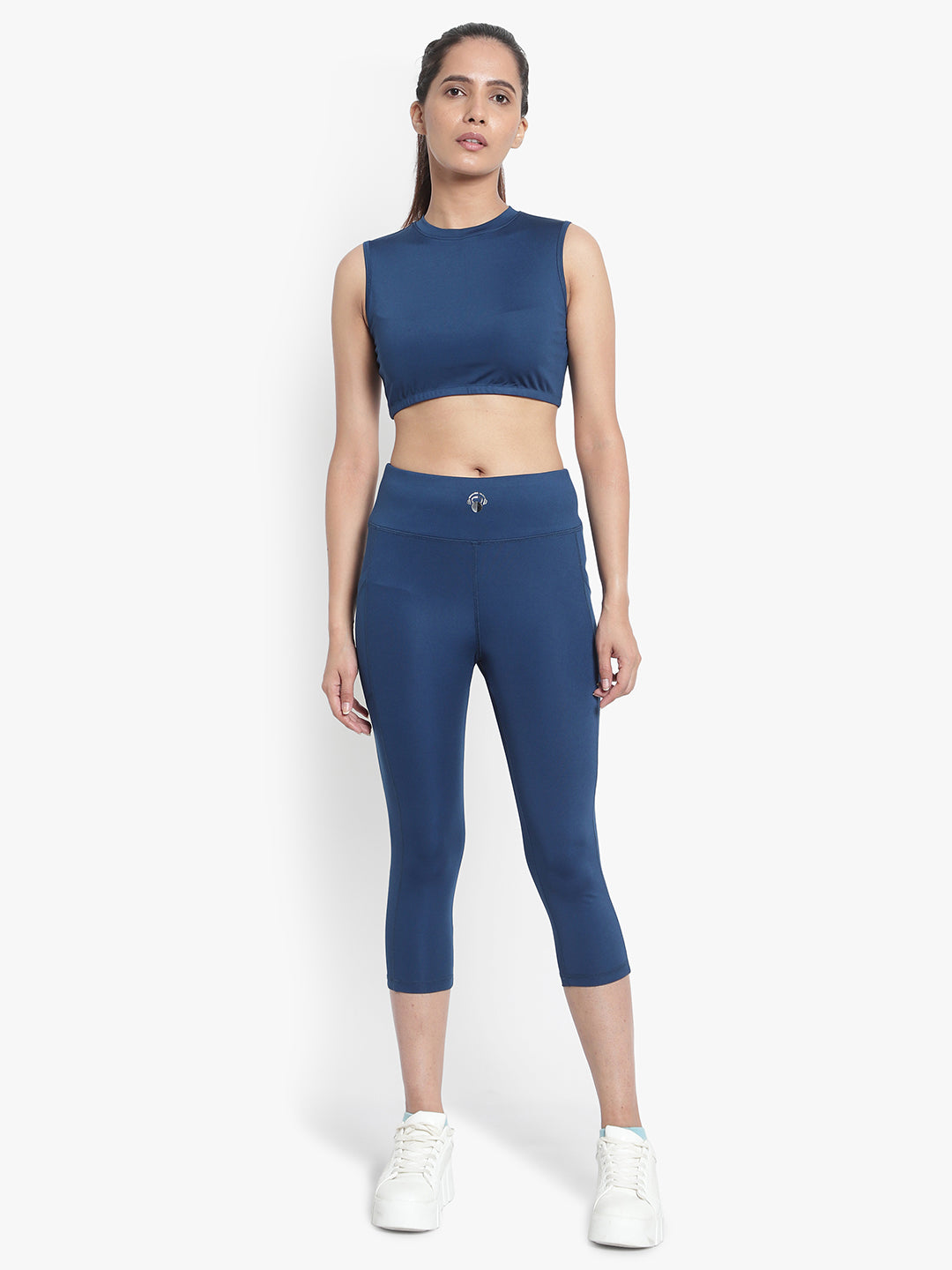 Aero Crop Top - Blue