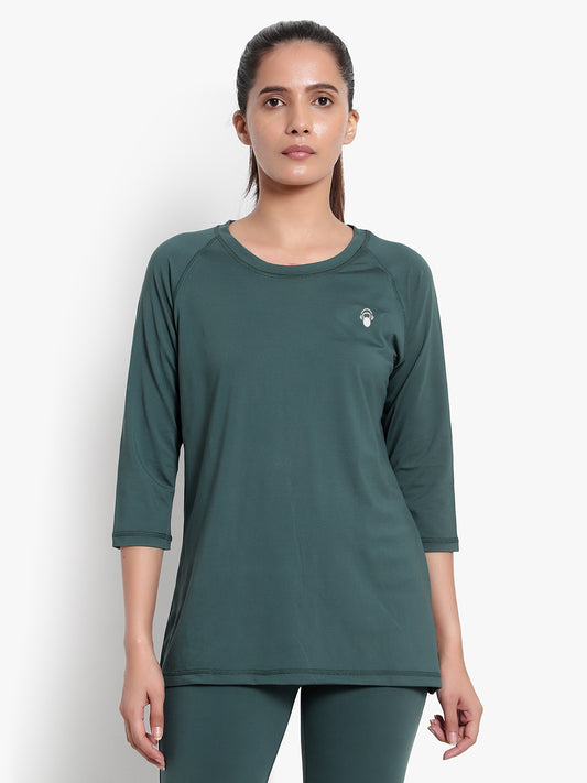 Ultra Lite Active 3/4 Top - Green