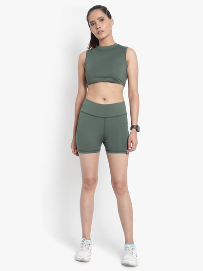 Aero Crop Top - Green