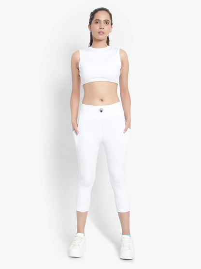 Aero Crop Top - White