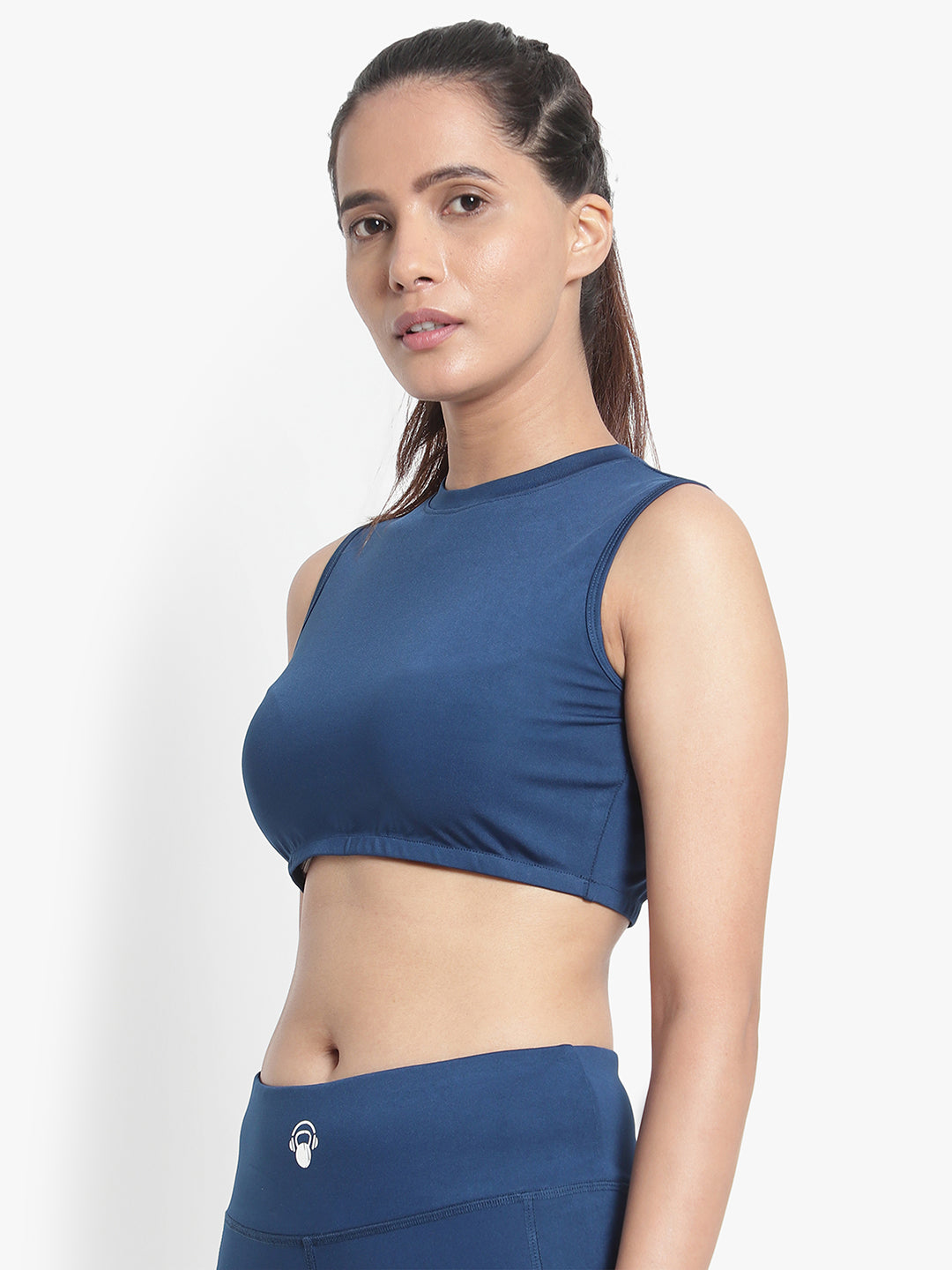 Aero Crop Top - Blue