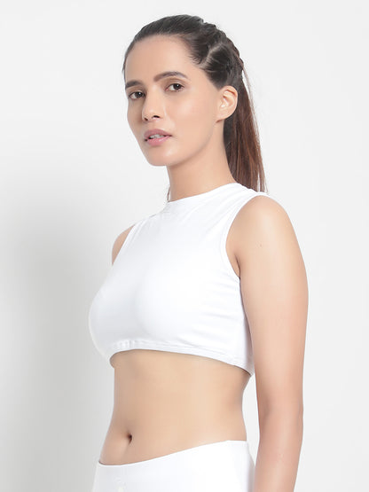 Aero Crop Top - White