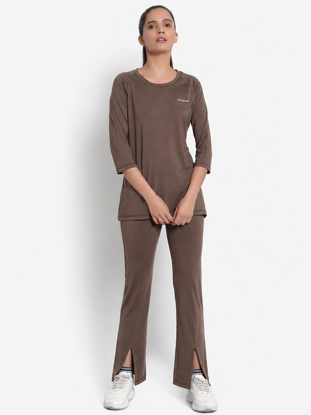 Ultra lite active slit pant & 3/4 Top